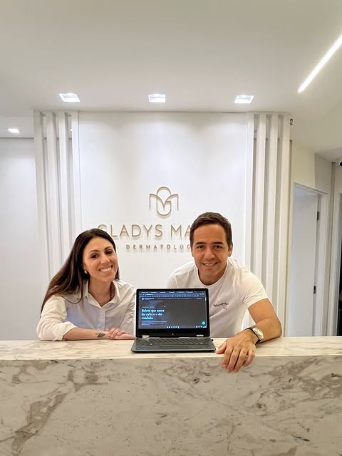 WebiWebi+ apresentando novo projeto para a Gladys Mattei Dermatologia