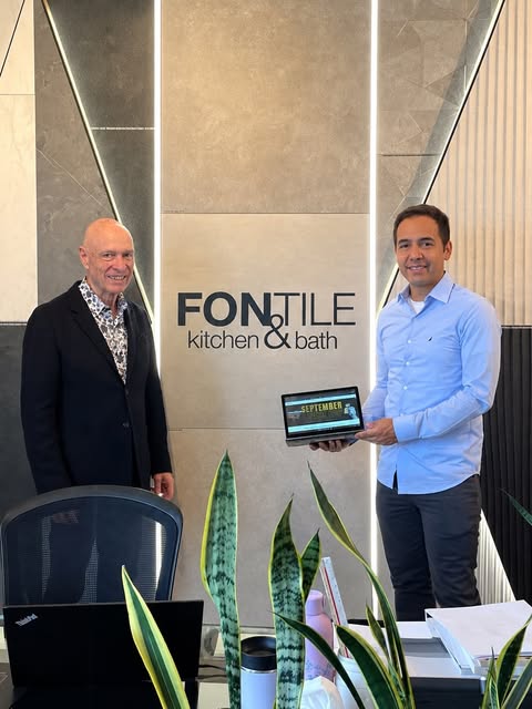 WebiWebi+ apresentando novo projeto para a Fontile Kitchen & Bath